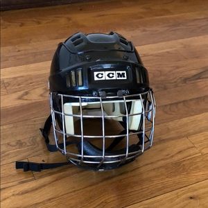 Youth CCM hockey helmet